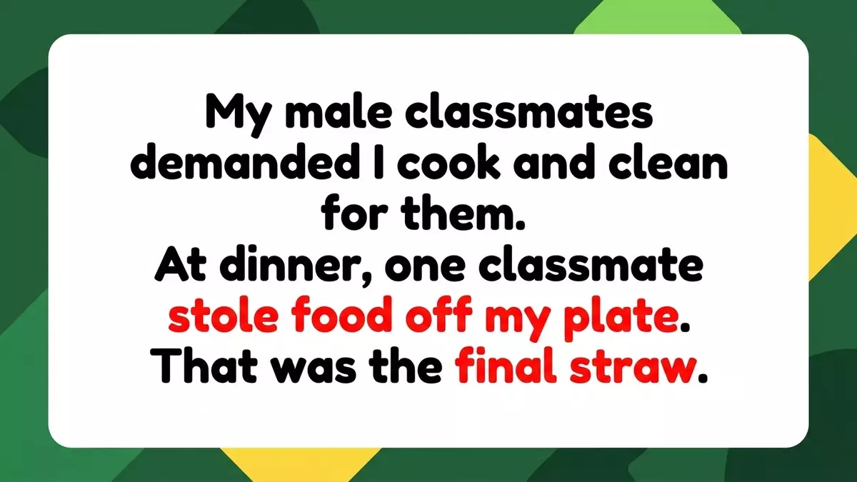 Academic Boundaries Shattered: Grad Student Reports Male Classmates Over “Office Housework” Demands