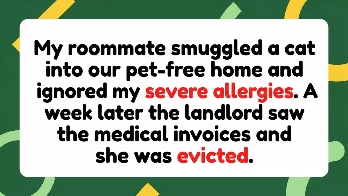 Airborne Assault: Roommate Secretly Smuggles ‘Emotional Support’ Cat into Allergic Tenant’s Pet-Free Safe Haven